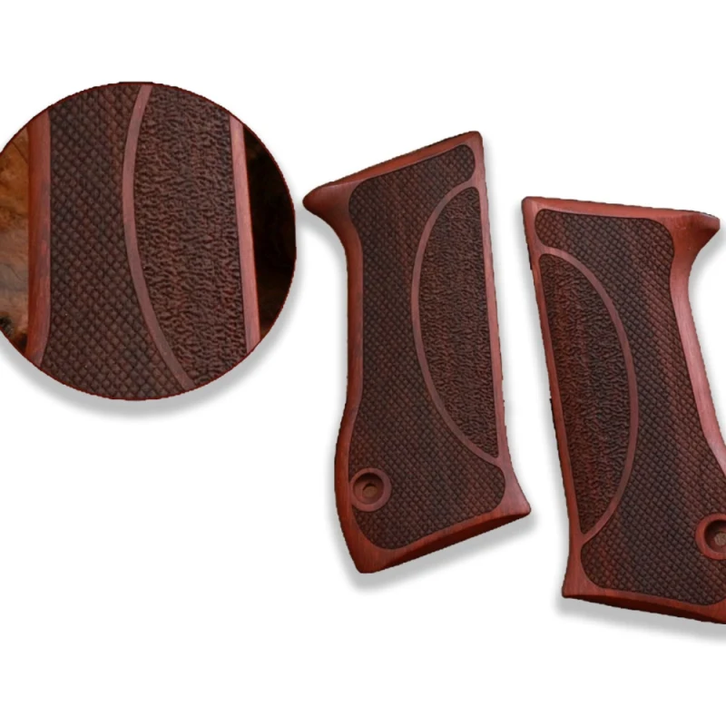 

KSD Brand Jericho 941 Compatible Rosewood Grips Double-Checkering