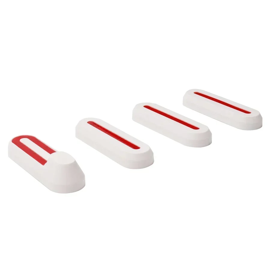 Reflektierende Rad Abdeckung Schützen Shell Für Xiaomi 3 Elektrische Roller M365 Pro 2 1 s Vorne Hinten Sicherheit Rohr Nacht reflektor Teile