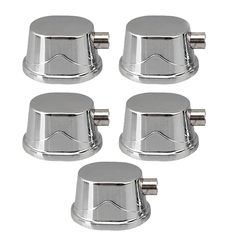 5PCS Silver Alloy Drum Kit Replacement Rectangular Claw Hook Lug Single End Drum Percussion