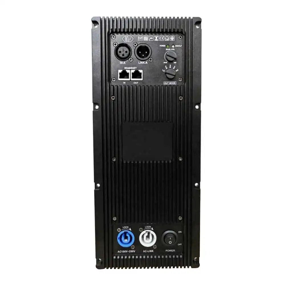 3 Channel Power Amplifier Module 1500W DSP Built-in Line Array Column Speaker Subwoofer