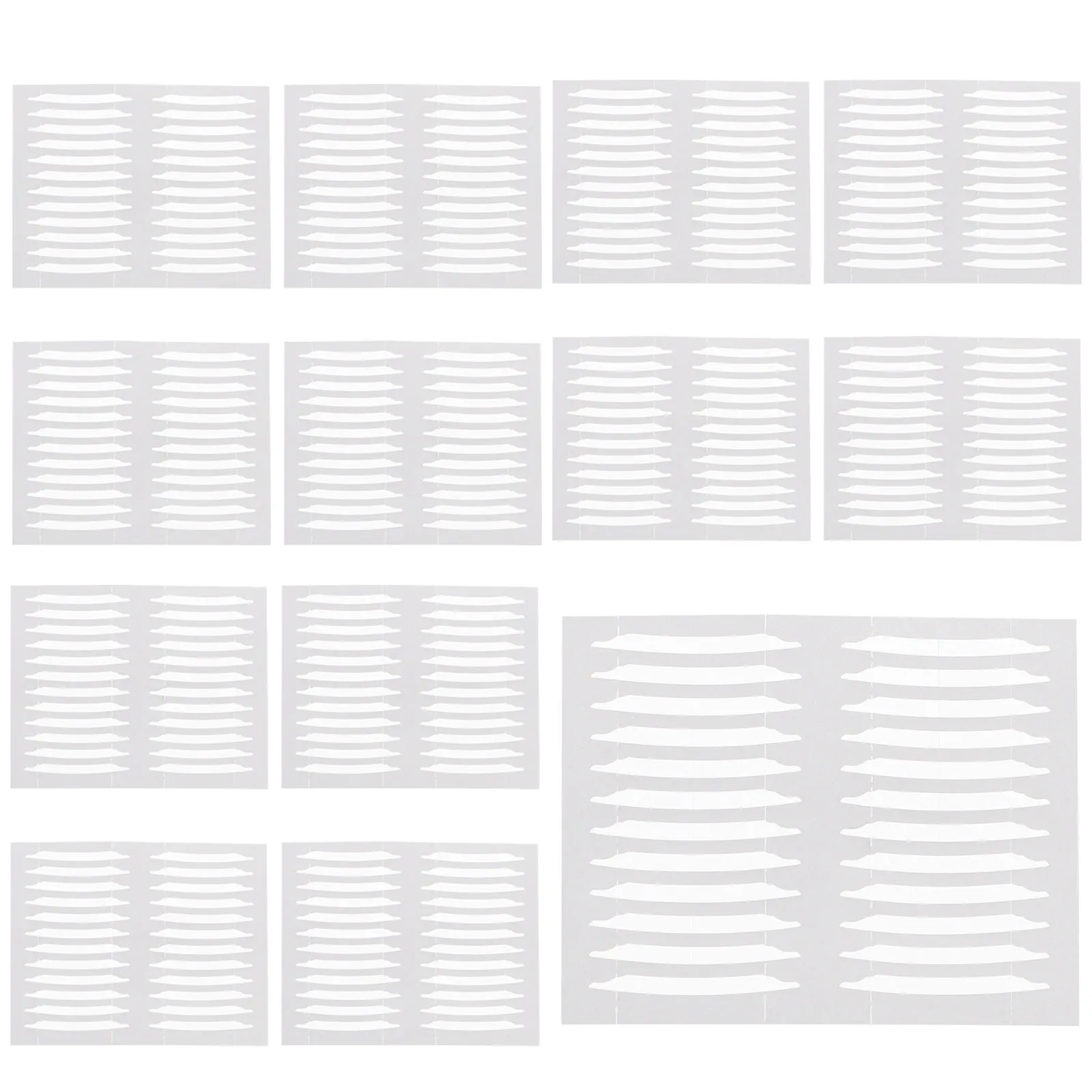 Double Eyelid Stickers 30 Sheets, Ultra-Thin Transparent Tape for Natural Eye Lift & Rounder Eyes, Comfortable Invisible
