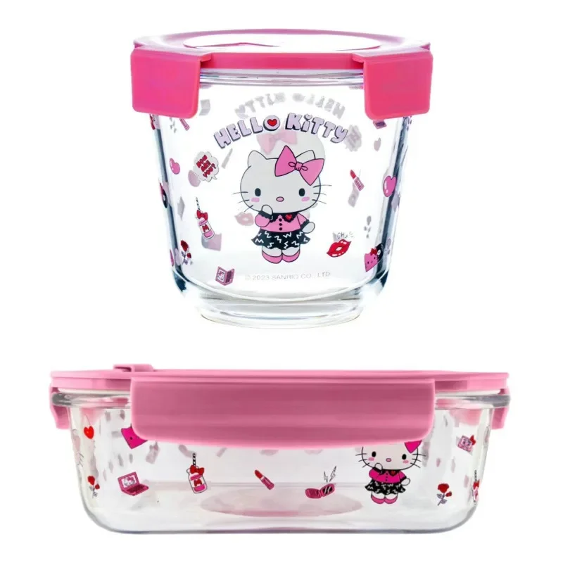 Sanrio cartoon cute kuromi cinnamoroll heat-resistant and moisture-proof portable large-capacity lunch box for office workers