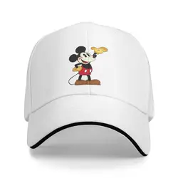 Custom Unisex Mickey Mouse Cartoon Baseball Cap Adult Adjustable Dad Hat for Men Women Sports