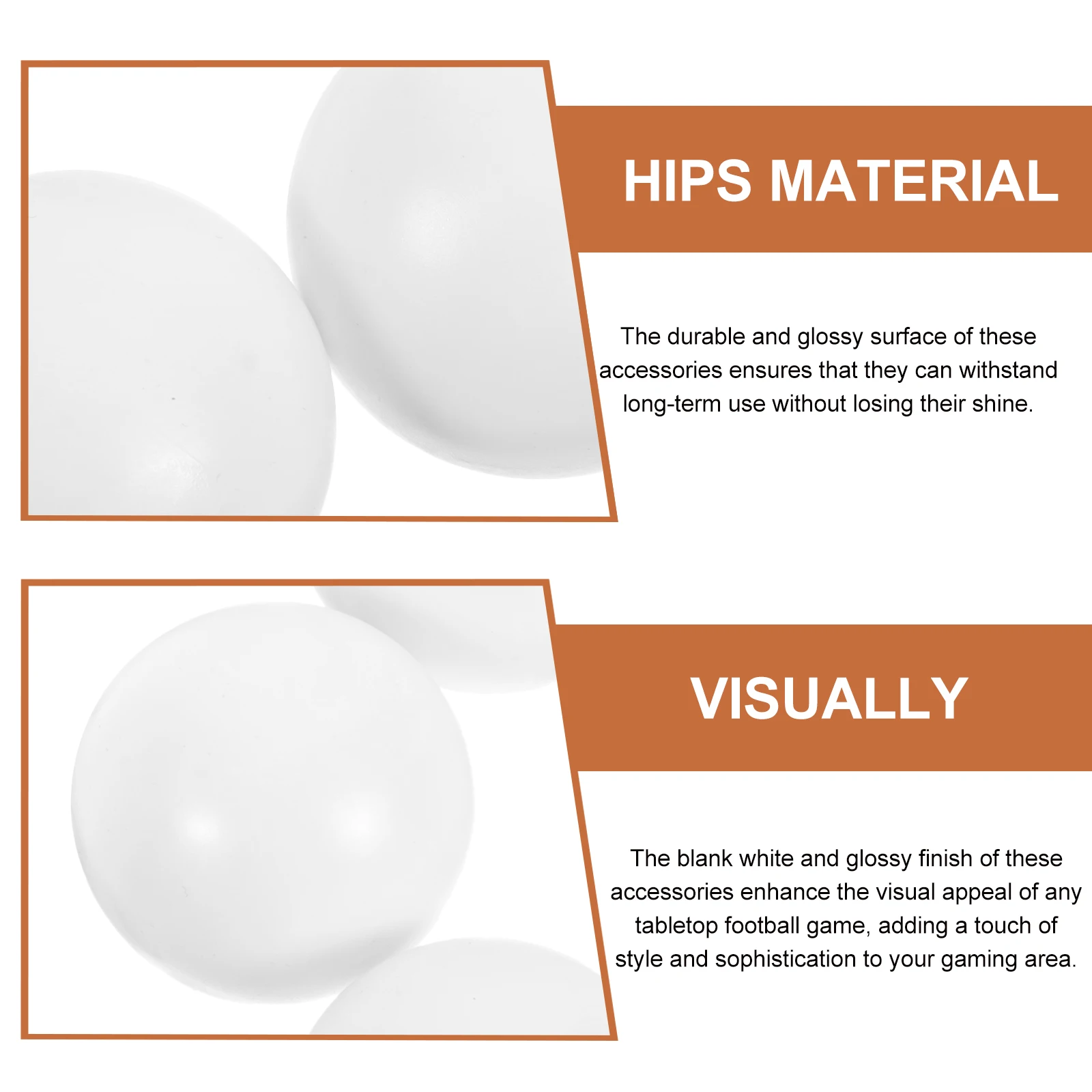 

Party Mini Table Football Footballs Substitute Small Desktop Foosball Game Replacement