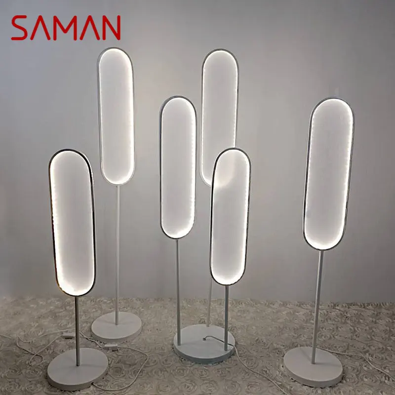 

SAMAN Modern LED White Elegant Lighting Stands for Wedding Walkway Decor Series Lights for Wedding Decorations