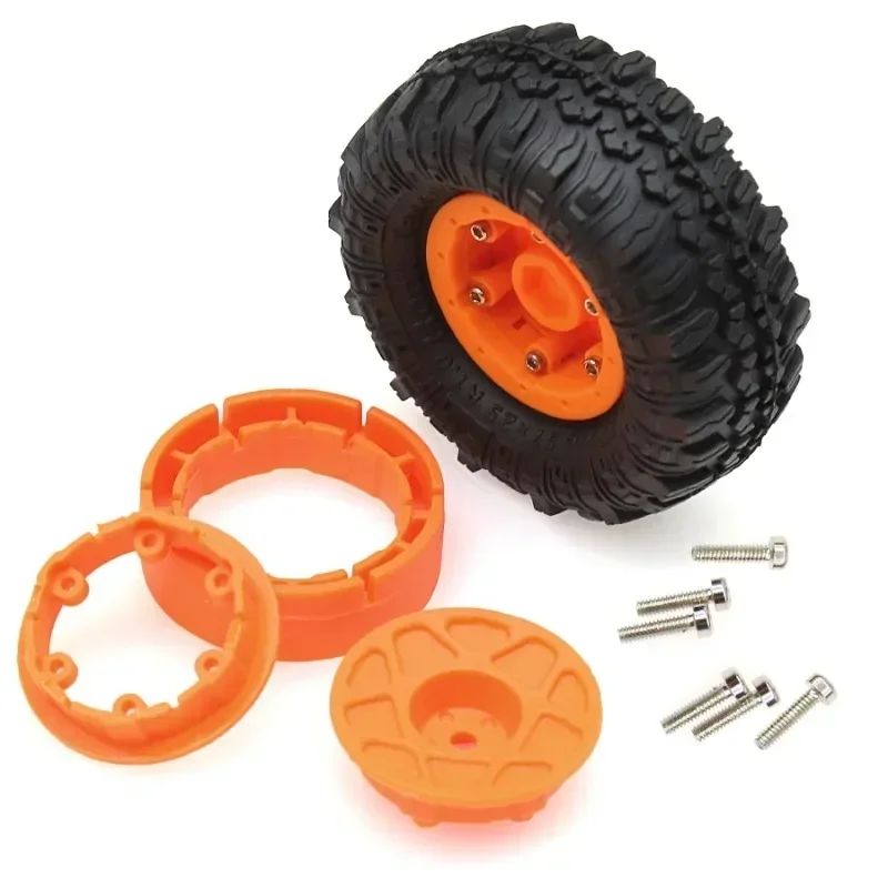 Must - Have for 1/18 Scale Crawlers! TRXS TRX 4- 4M  HB CR18P High - Performance Tire Set, Compatible with Multiple Models