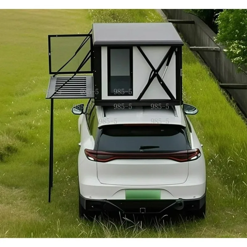 Fully Automatic Electric Lifting Roof Tent Hard Shell Outdoor Camping Car Roof Shelter
