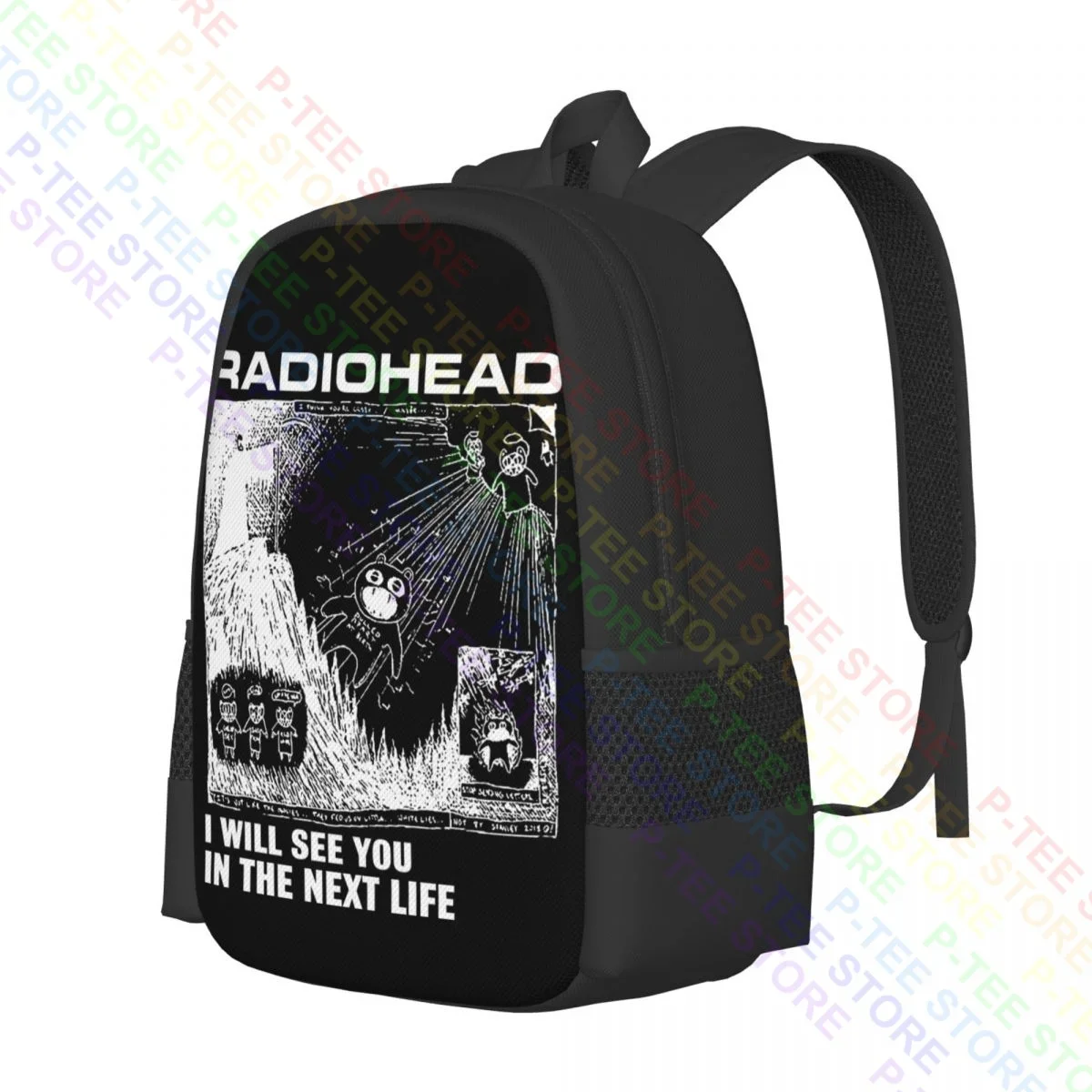 Radiohead Album ConcertBackpack Large Capacity Softback Sports Style