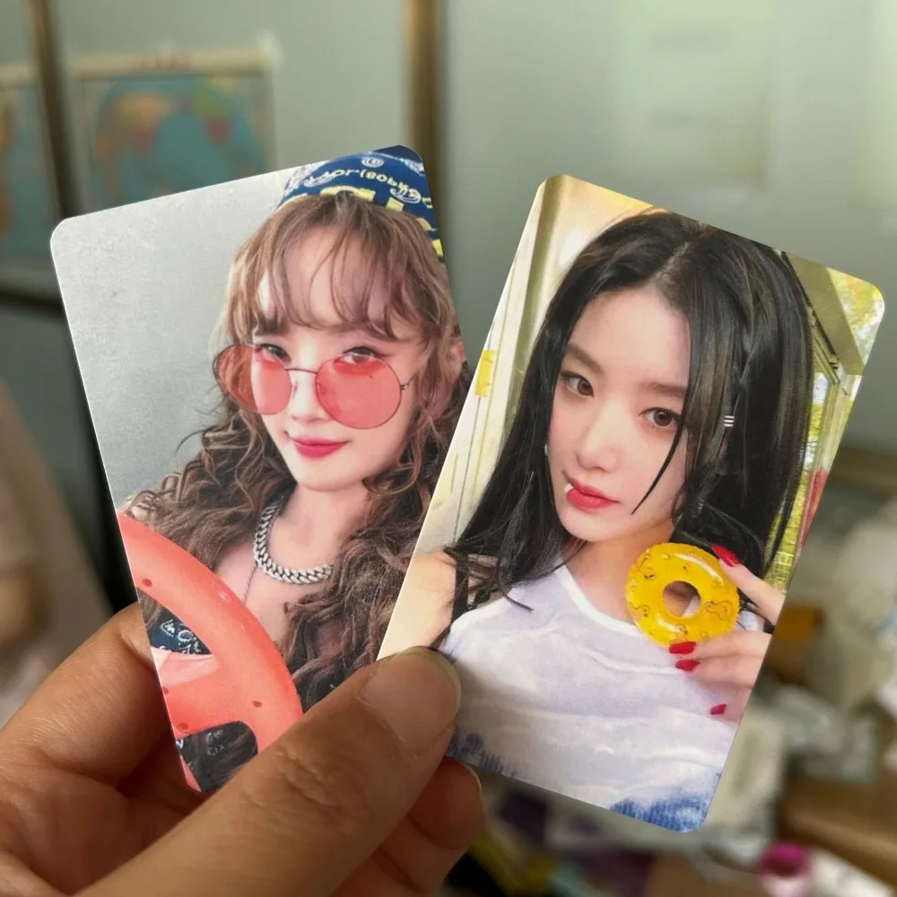 Kpop Girls Group Lomo Cards, I SWAY New Album Photocards, Yuqi Postais, Fãs Gift Souvenir Coleção, Atacado