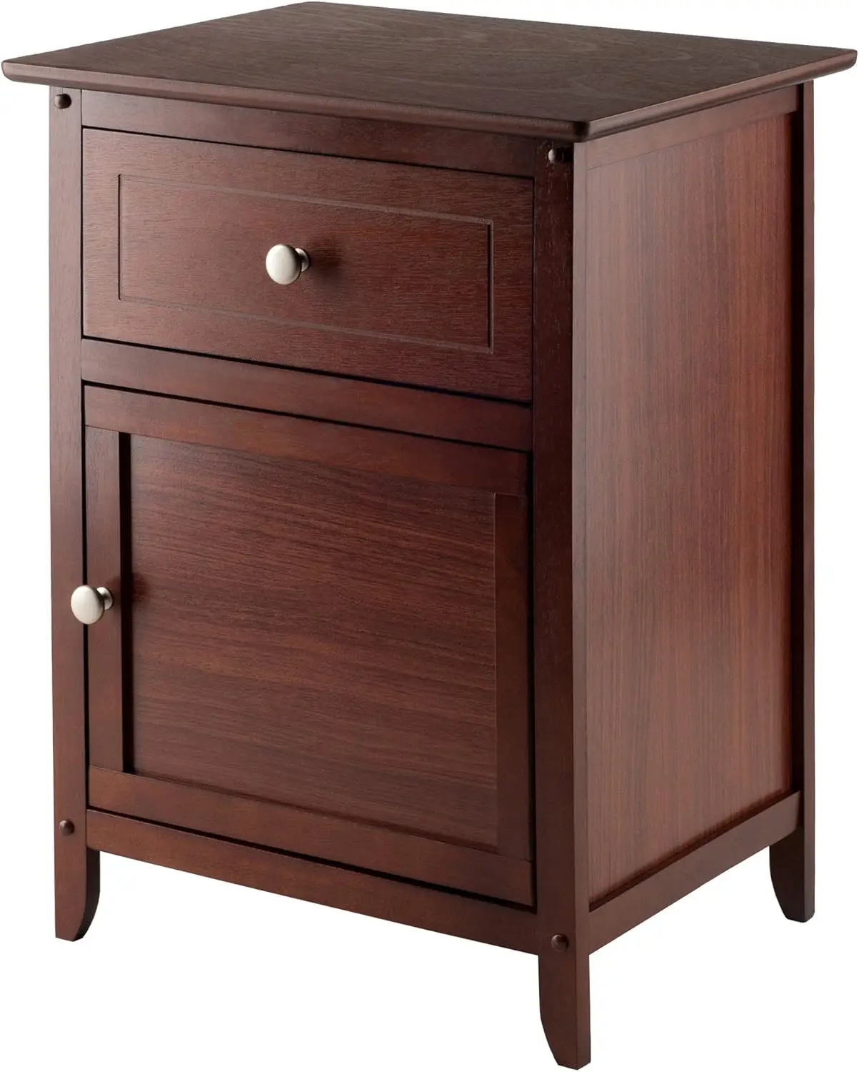 

Winsome Wood Eugene Accent Table, Walnut, FURNITURE