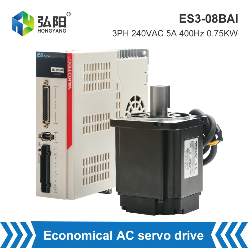 

YAKOTEC servo motor driver kit 750W AC240V can be used in a variety of high-precision CNC machining centers