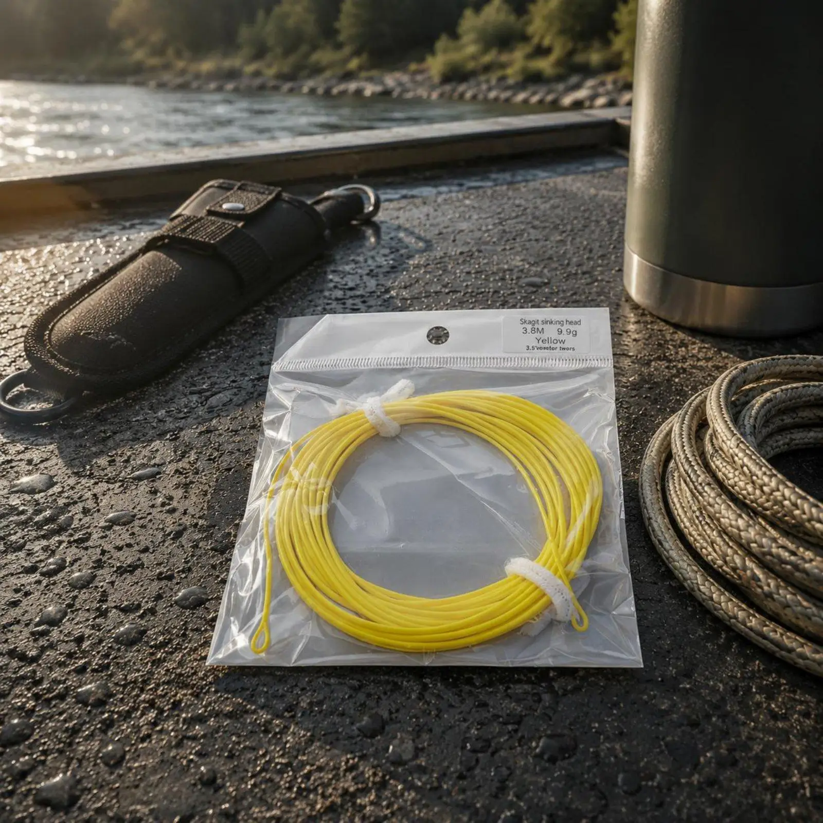 Fishing Fly Line with Short Head Skagit Casting Strong Visibility Nylon Material for Sport Angling Use