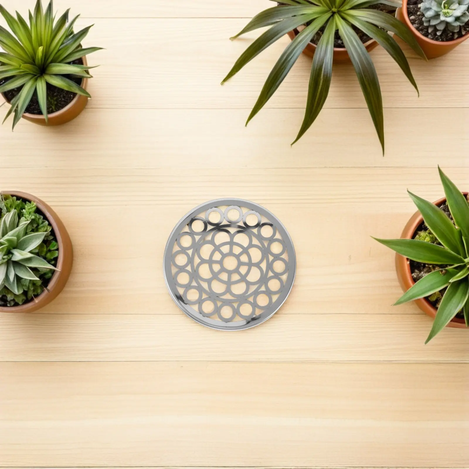 Металлическая сетка-держатель для цветов 10 см, круглая, для фиксации стеблей растений в вазах, для флористических композиций