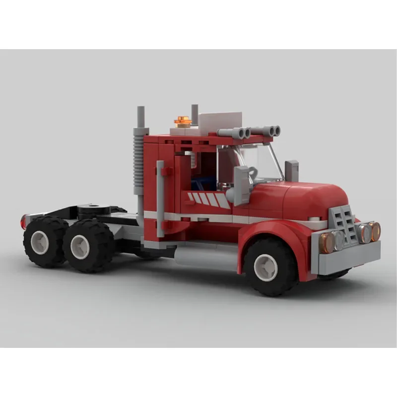 MOC-171485 City Transport Truck, Assembly Splicing Building Blocks Model, Brinquedos Criativos, Kids Gifts