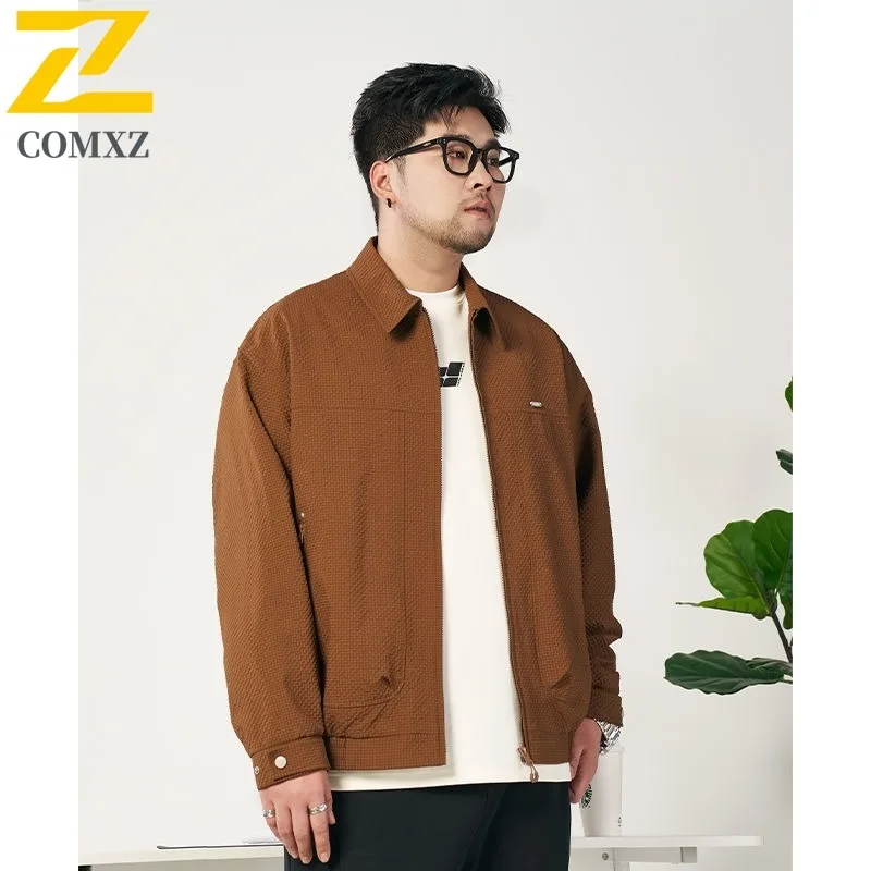 

COMXZ 2025 Мужская женская зимняя двусторонняя однотонная куртка-пуховик в американском стиле, водонепроницаемая и ветрозащитная легкая ветровка