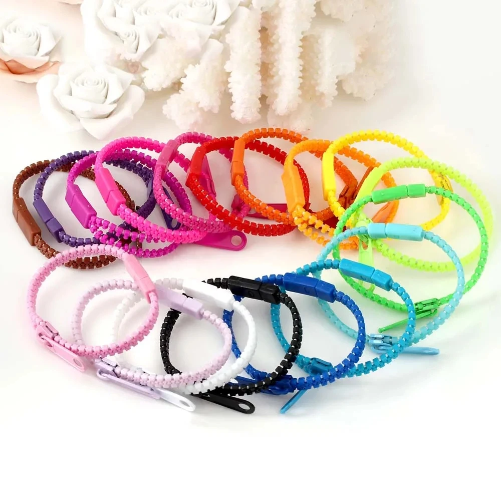 Zipper Bracelet Anxiety Antistress Toys For Kids Party Favors Classroom Prizes Sensory Fidget ADHD Autism Therapy