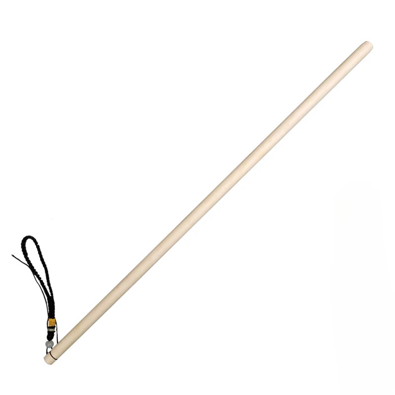 Teaching Whip Staff Vine Stick, Teacher\'s Dedicated Household Dance, White Wax Wood, Redwood