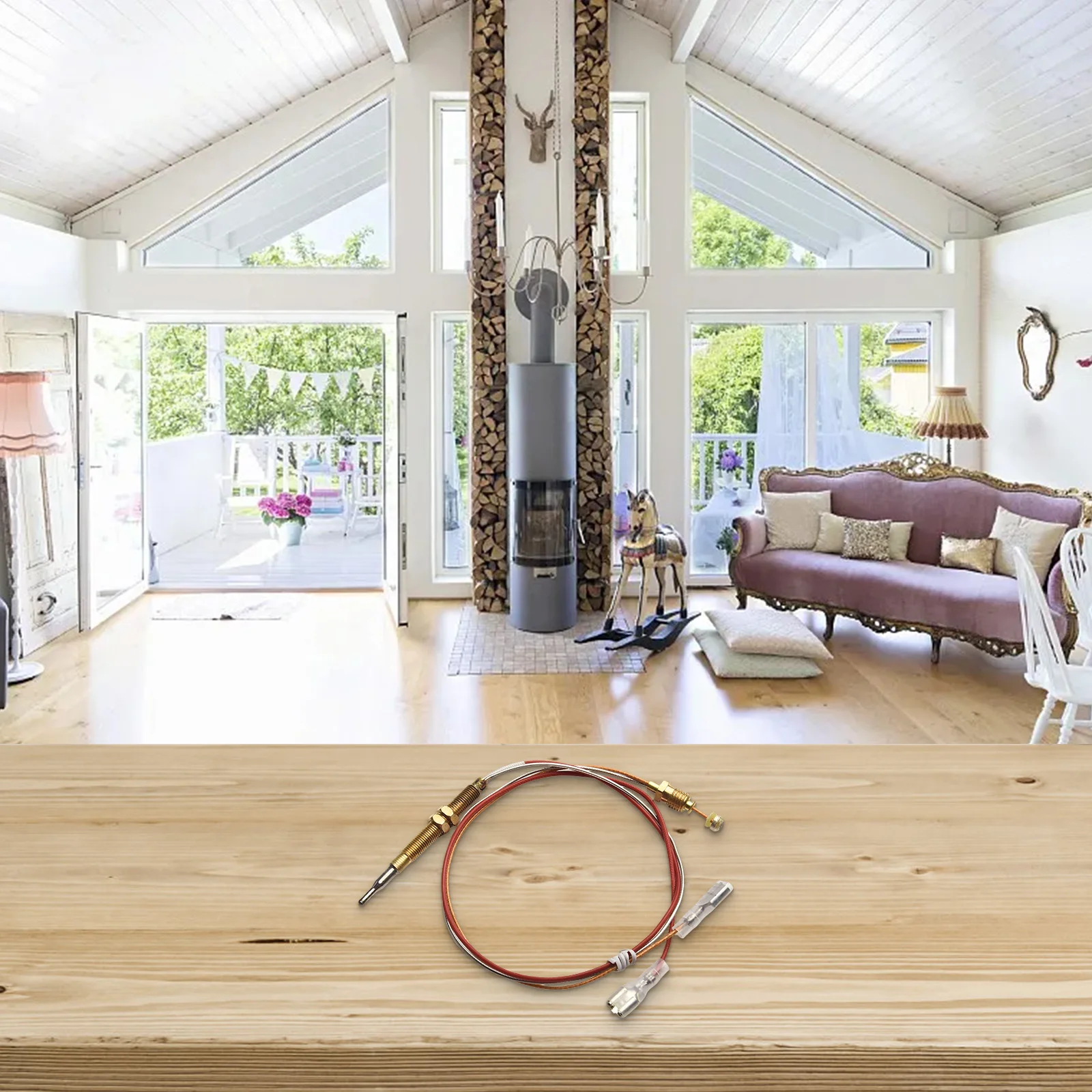 لنماذج سخان الغاز الغاز الحرارية رئيس سخان الغاز الحرارية التدفئة في الهواء الطلق سهلة التركيب مكون سخان الغاز #4