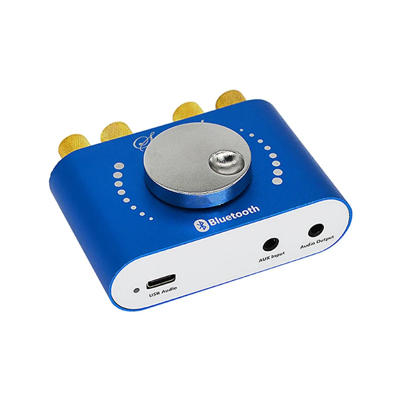 Nobsound Mini Bluetooth 5.0 HiFi TPA3116 Digital Amplifier Stereo Audio 2.0 Channel Sound Amplifiers 40W Power Amp