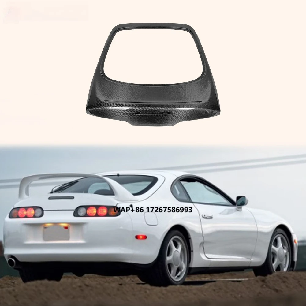 

For 93-98 Supra MK4 JZA80 KZ Style Carbon Fiber Rear Trunk Lid Cover