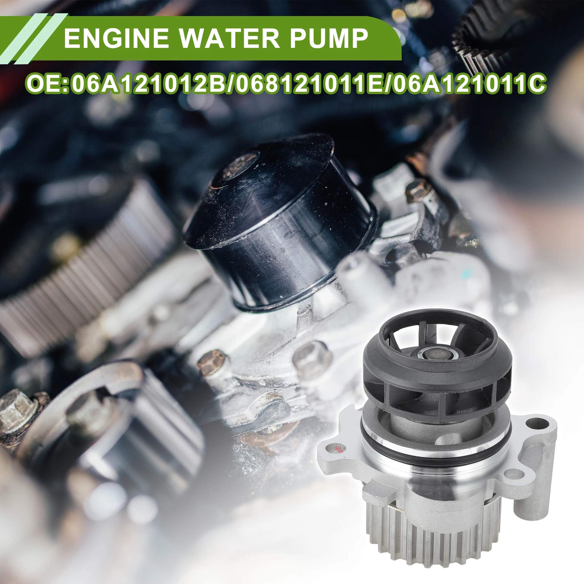 

Водяной насос двигателя UXCELL для Volkswagen Passat 00-05 No.06A121012B Насос охлаждающей воды