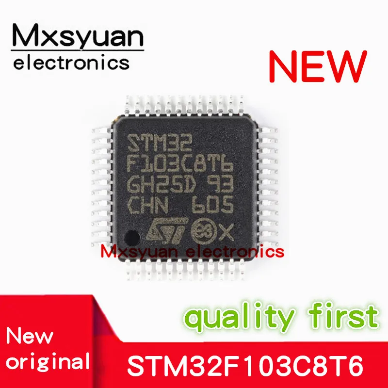 10PCS/LOT STM32F103C8T6 STM32 F103C8T6 LQFP-48 100% New Original