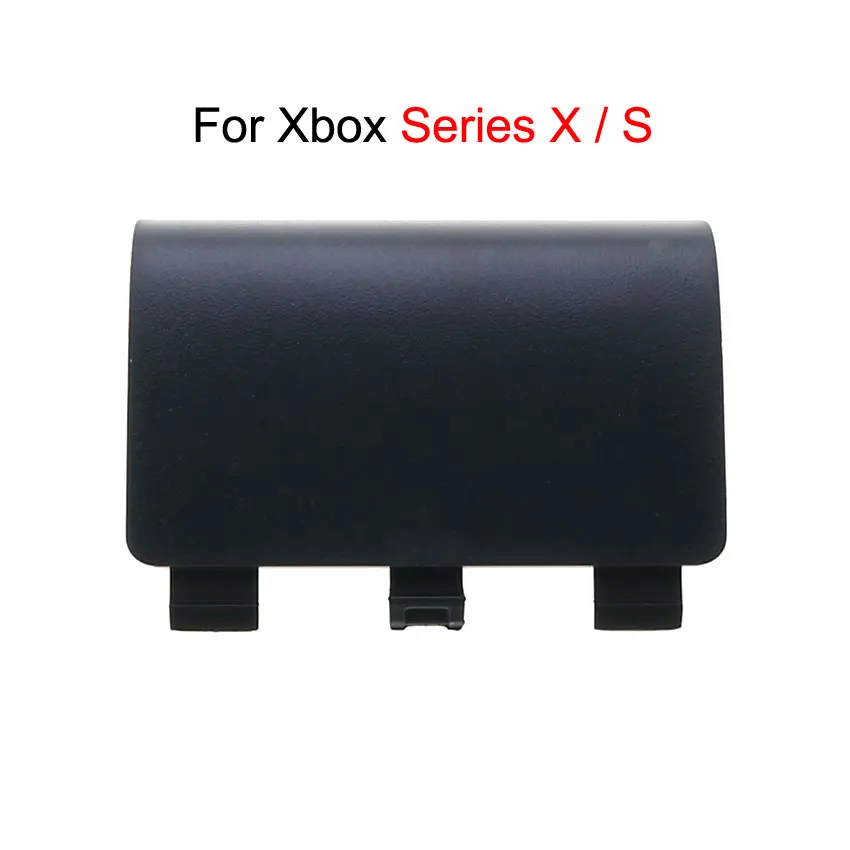 YuXi For Xbox One Series X S Wireless Controller Plastic Battery Shell Lid Back Case Replacement Housing Door Cover
