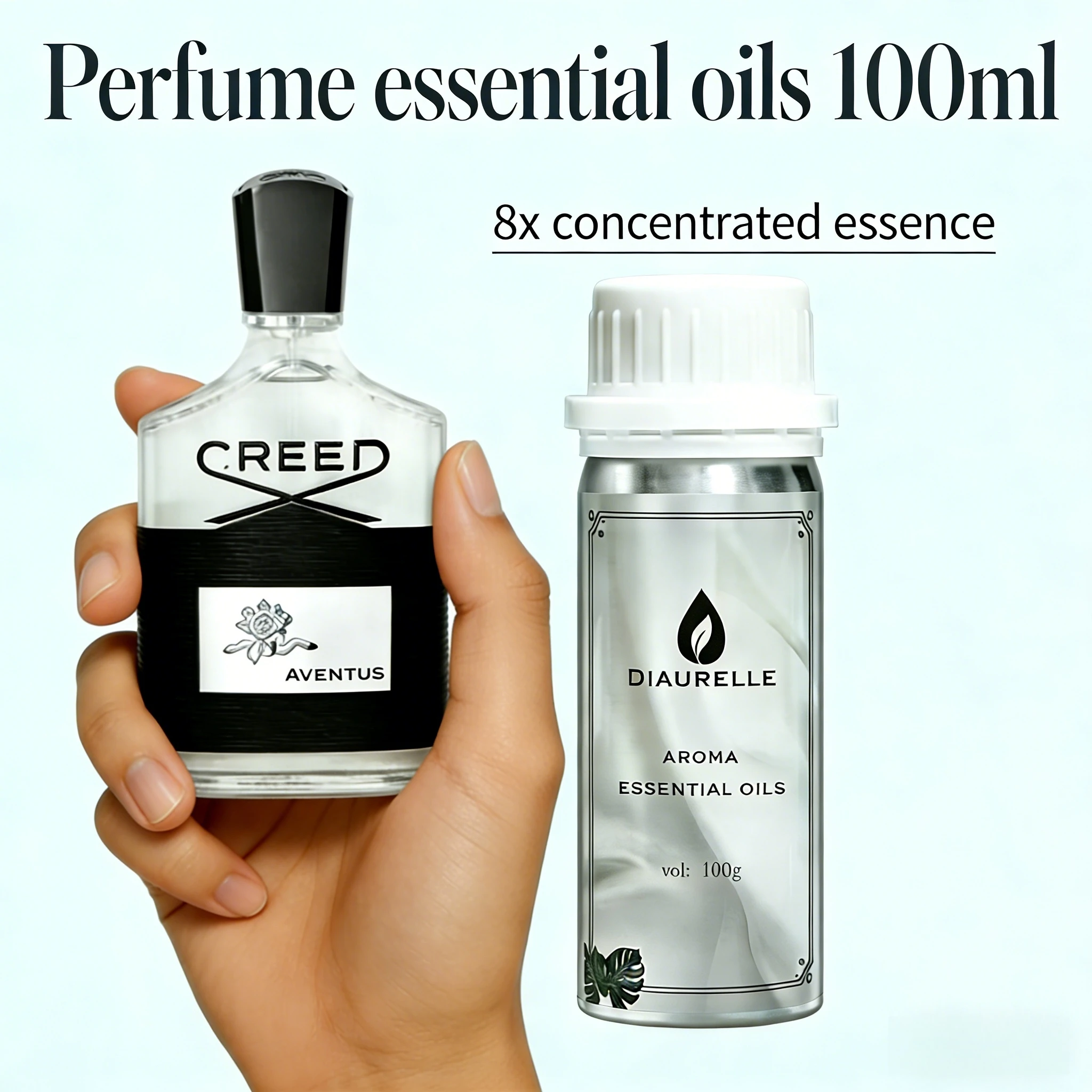 Aceite de Perfume de 100 ml, Aceite Esencial Poiso, Oasis Aromático Eléctrico, Fragancias para el Hogar, Difusor de Aroma, Ambientador, Aceite Esencial