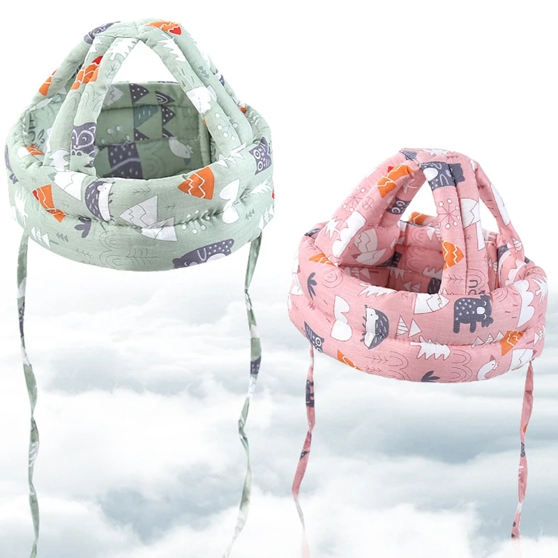 Baby for Head Protector Hat Helmet Safety for Protection Kid Learn To Walk Crawl Anti Collision Children Infant Protecti A2UB
