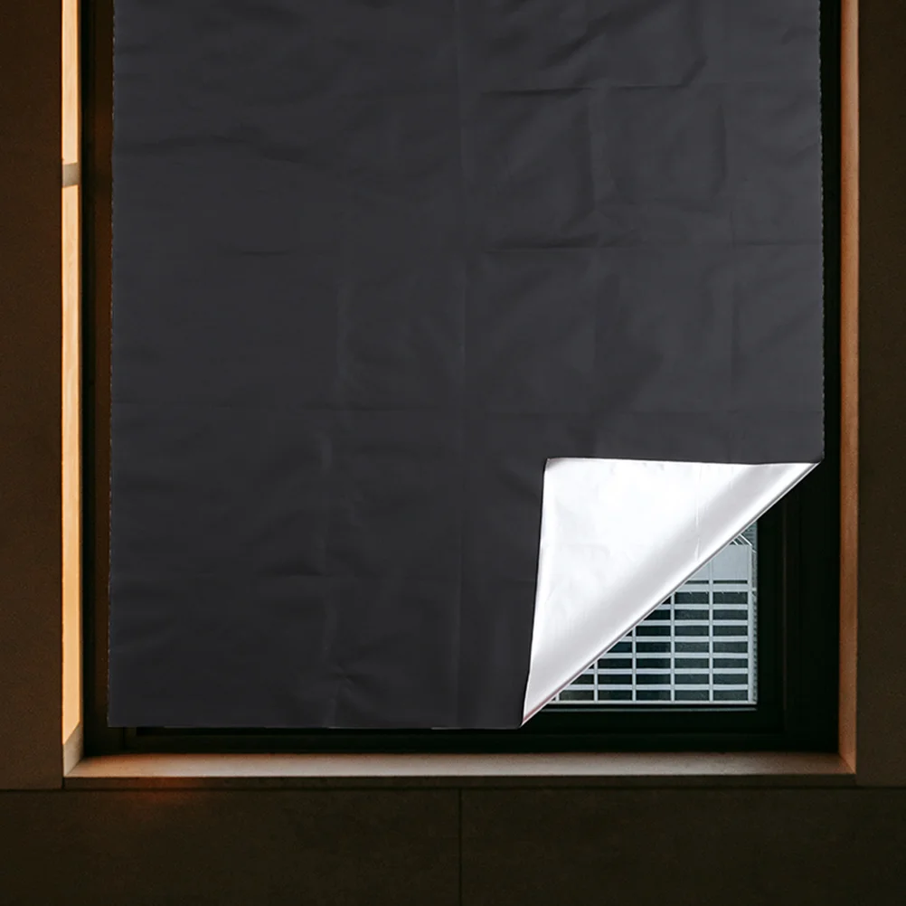 

Travel Curtains Shades Room Darkening Blinds Window Coverings Bedroom Light Block Window Blinds Blackout Portable DIY Cut