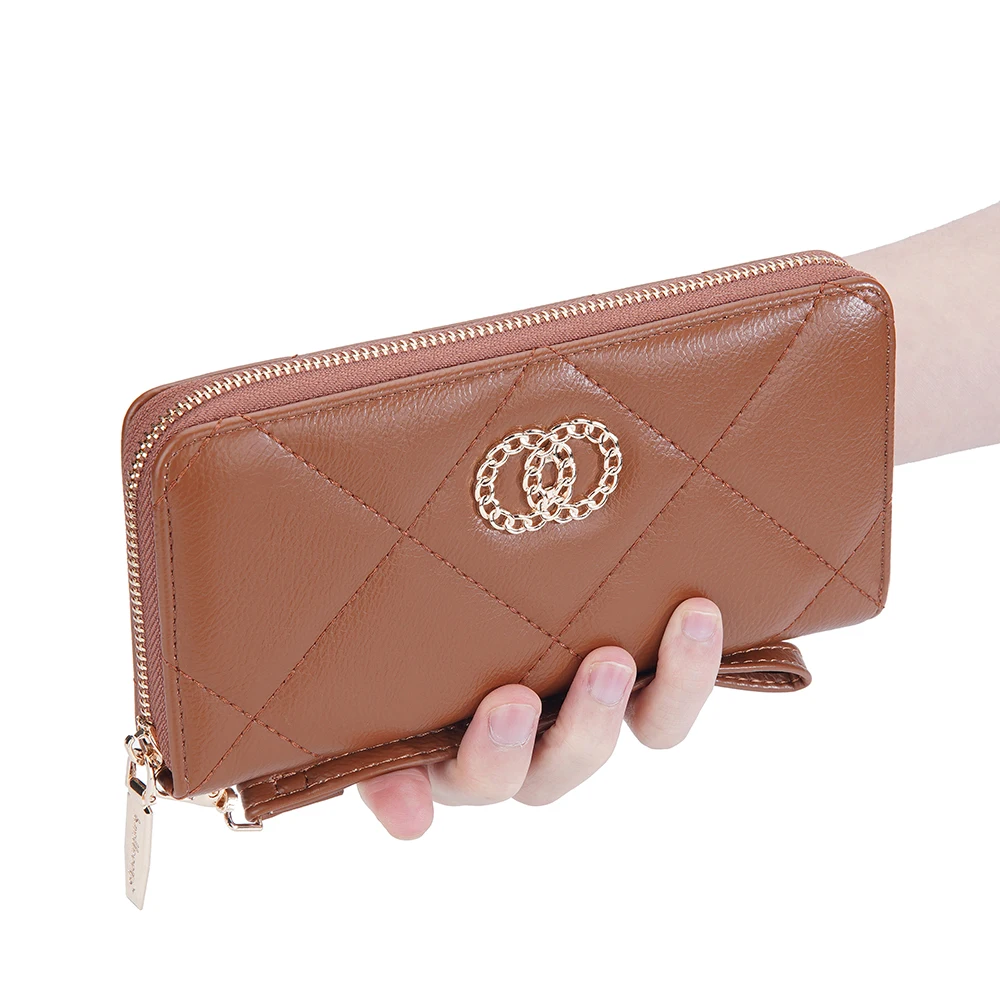

New Women Wallet Fashion Women's Zipper Long Purses Large Capacity Card Holder Coin Purse Leather Handbags Wallets for Women