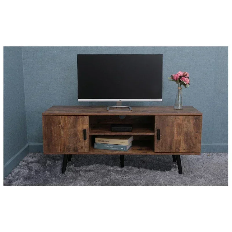 Simple American Retro Style Living Room Tea Table Multi-Functional TV Cabinet Locker Fire Wooden Cabinet