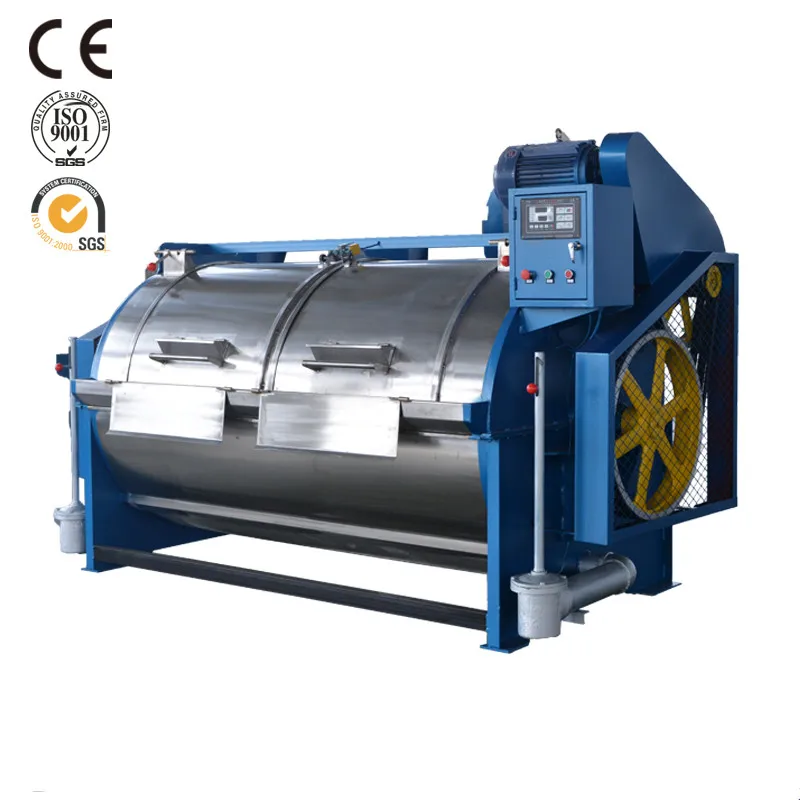 950kg Stainless Steel Steam Automatic Horizontal Industrial Jeans Washing Machine for Factory 220V Large Capacity Washer Pro