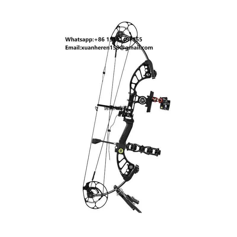 

Cross-border Wholesale Small Waist Composite Pulley Bow Archery 29 Wheelbase Outdoor High Power Metal Hunting Entertainment