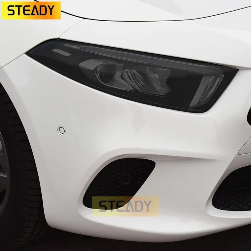 

Car Headlight Protective Film Transparent Black TPU Sticker For Mercedes Benz W177 W205 W212 W213 X253 X156 X167 X166 Accessorie