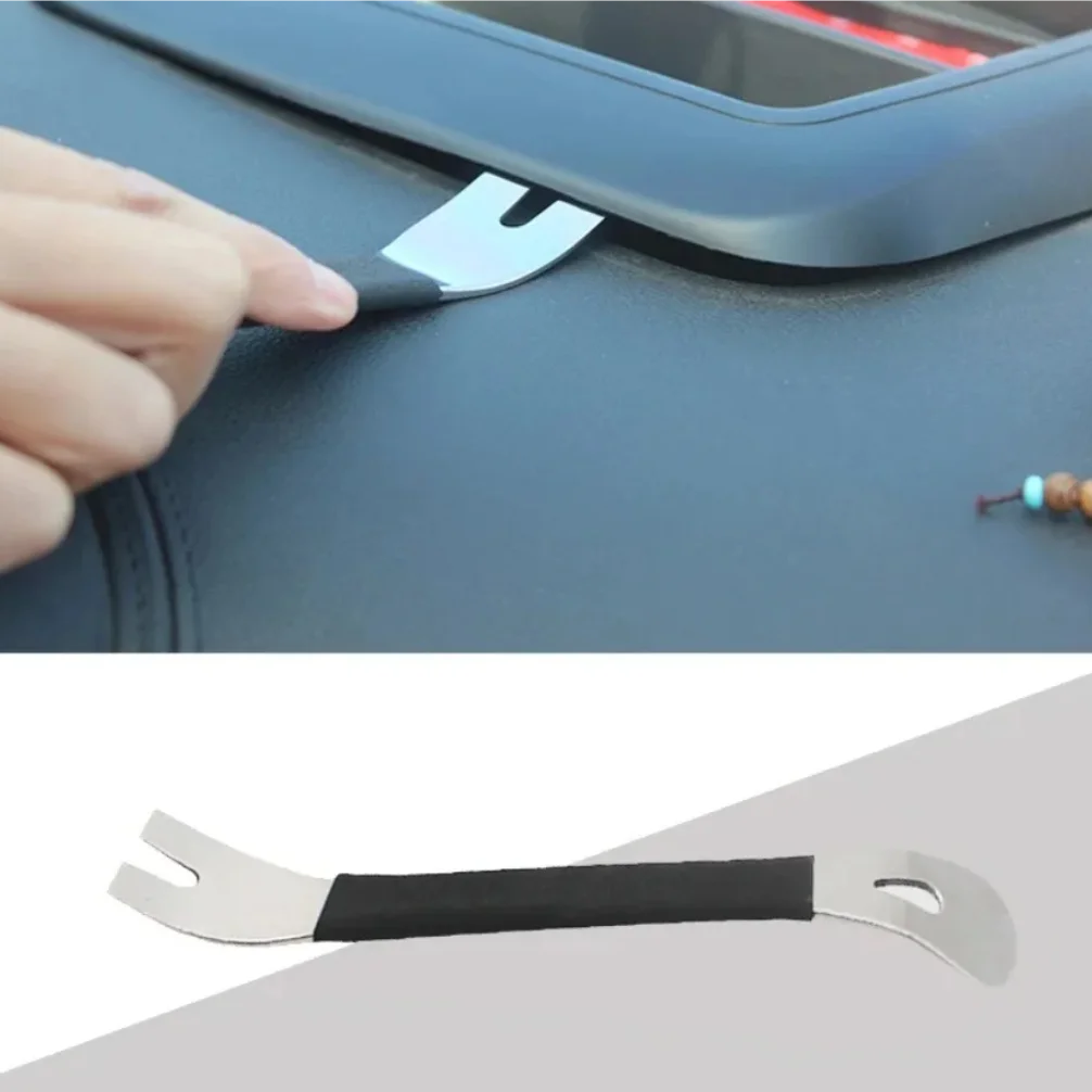 Car Trim Removal Tool Stainless Steel Durable Two-end Trim Removal Level Pry Tools Car Door Panel Audio Terminal Fastener Driver