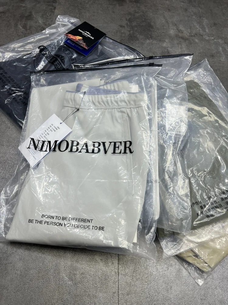 

Spring New Men's Slim Fit Outdoor Tee-Proof Soft ell Pants Casual Straight Leg Trousers Faionable Long Pants Urban Sle