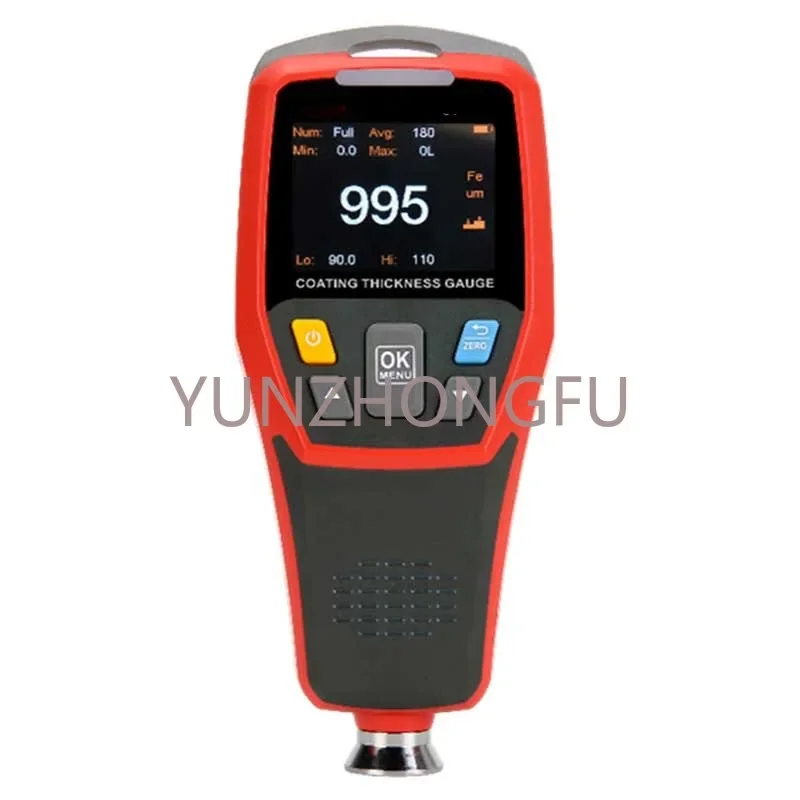 Coating Thickness Gauges Aluminum&Iron Matrix Measure Continuous or Single Measurement Width Measuring Instruments