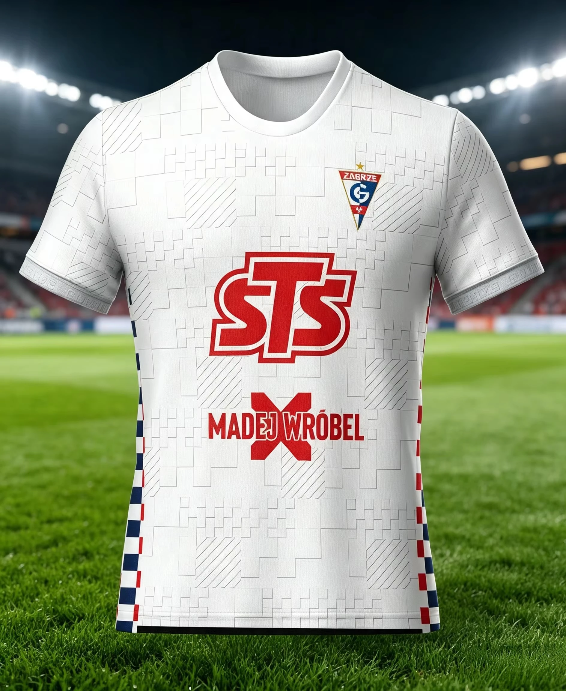 2026 Polen Górnik Zabrze 3D-Druck Fußballtrikot Herren Sommer Sport Fußball-Fans T-Shirt Atmungsaktive Schnelltrocknende Kleidung – Detail 2