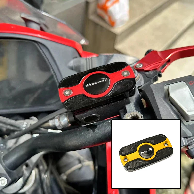 

For HONDA Hornet CB750 HORNET CB 750 2023 2025+ Accessories Motorcycle Brake Fluid Cylinder Reservoir Cover Cap