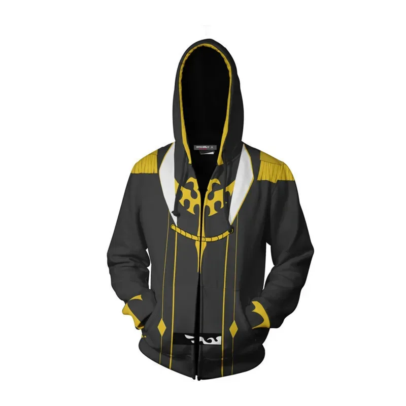 Sudadera con capucha Unisex Code Geass Anime Lelouch Lamperouge y Suzaku Kururugi, sudadera estampada, chaqueta de Cosplay, ropa de calle para todas las edades