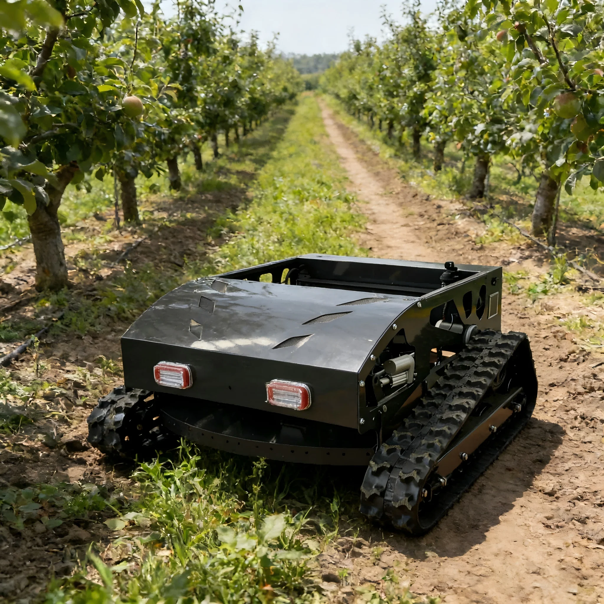 Highly Cost-Effective Self-Propelled Robotic Lawn Mower Remote-Controlled 4-Stroke Wireless Lawn Mower