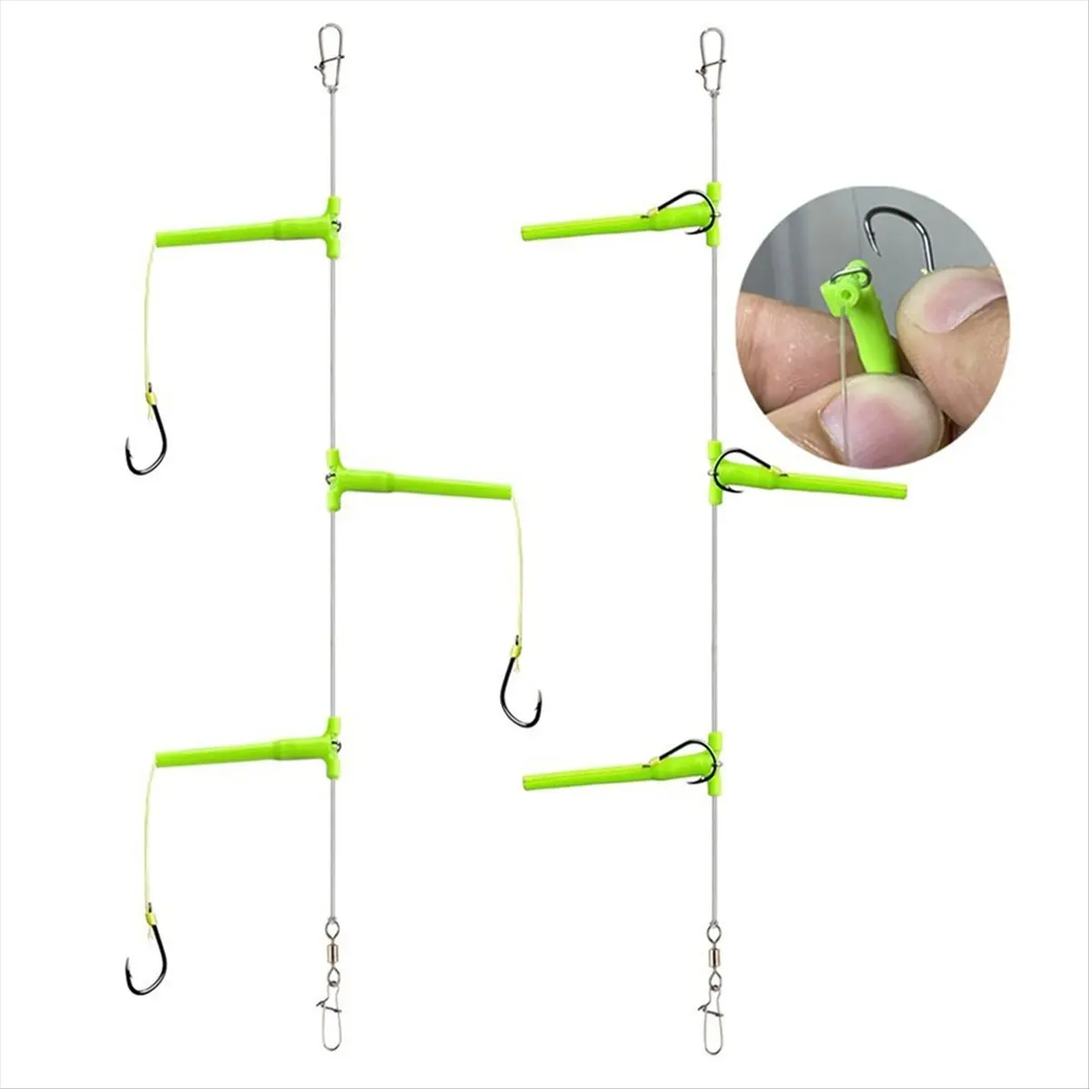 New arrival Anti- Fishing Hooks with Organizer Rotating Spinner Fishing Lure Spoon Sequins Metal Hard Bait Wobblers No.3