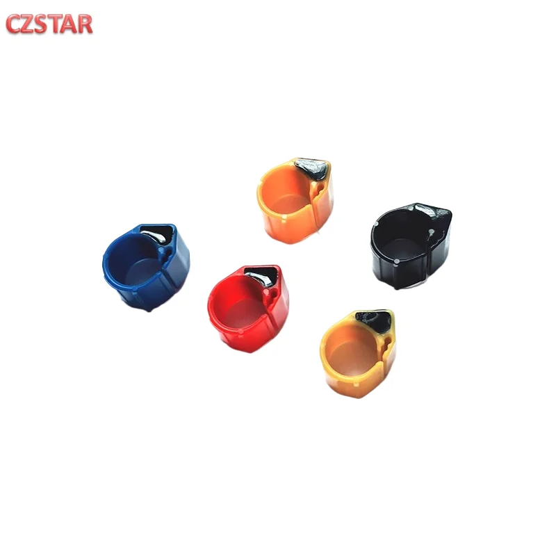 RFID EM4305 칩 RFID 비둘기 반지, 플라스틱 새 다리 링 태그, 134.2Khz, ISO11784, ISO11785, 50 개
