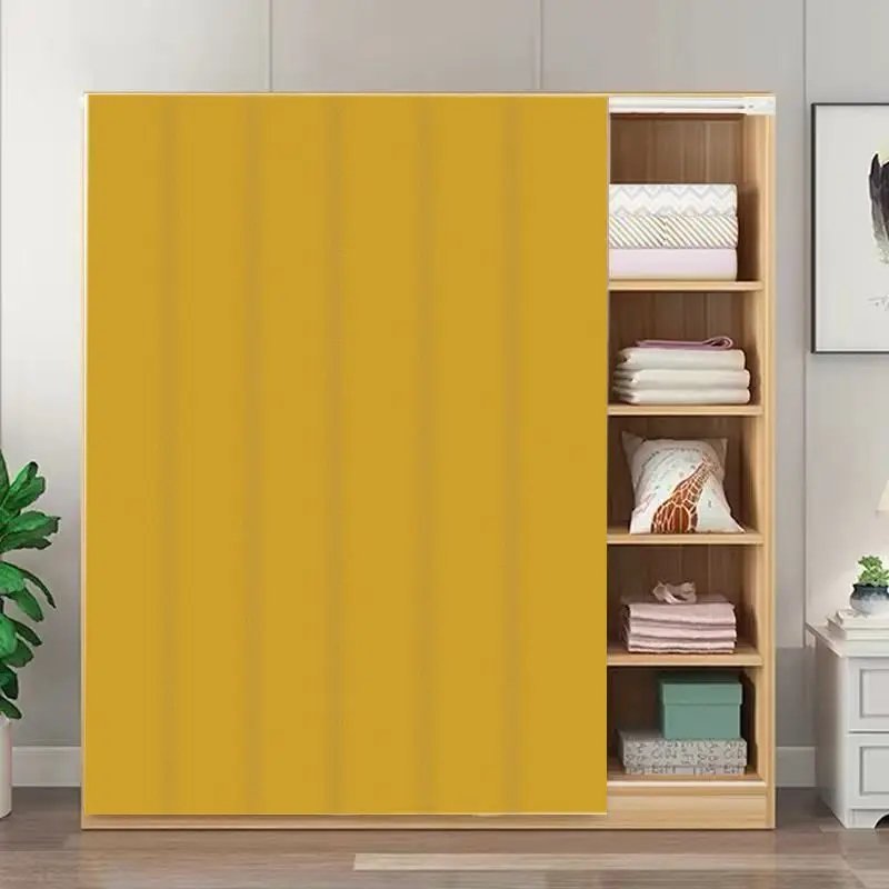 VIKAMA Plain Noren Door Curtain Solid Color Wardrobe Cover Tapestry Room Divider Kitchen Bedroom Privacy Partition Decor