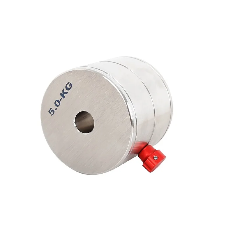 Astro 5KG stainless steel heavy hammer, locking anti-skid brushed anti-rust equator balance counterweight accessories
