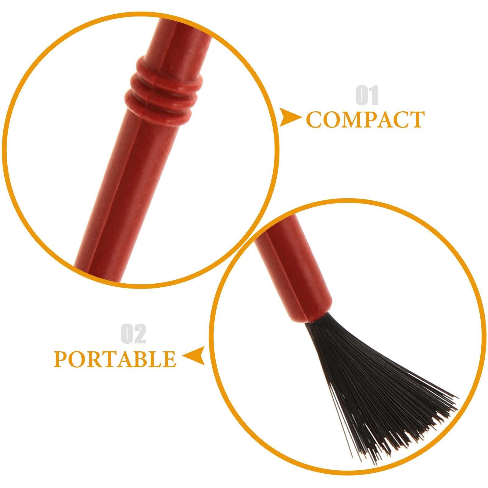 

100Pcs Painting Brush Kit Small Paintbrushes Fine Flexible Tips for Acrylic Watercolor Multi-Use Painting Tools Artist Supplies