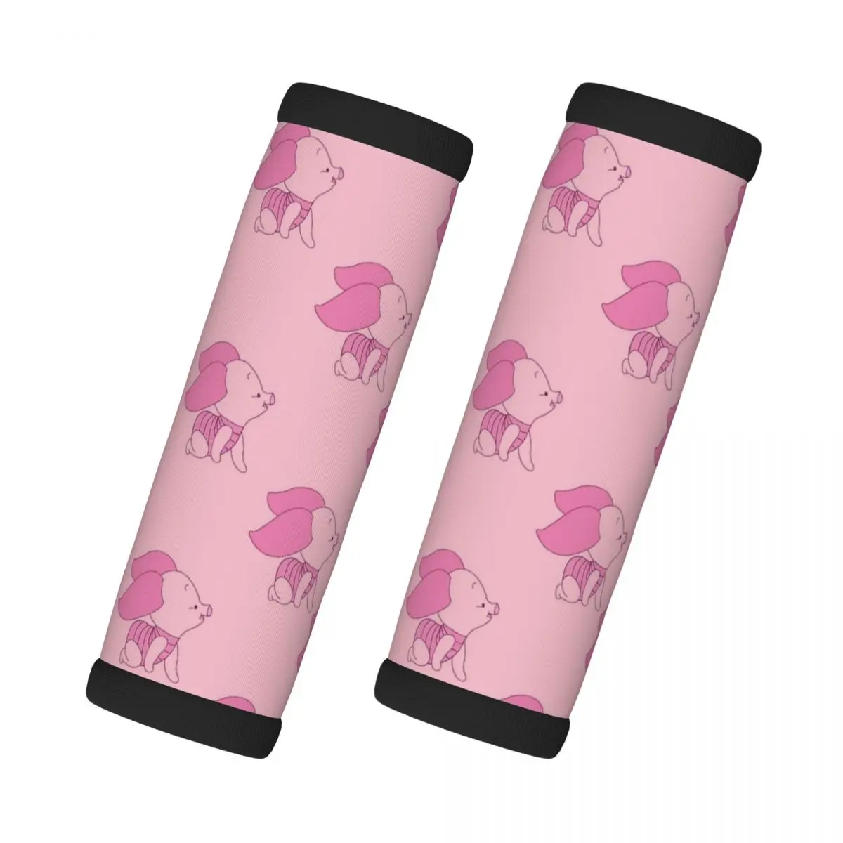 

Custom Piglets And Friends Grip Handle Cover For Door Handle Suitcases Travel Accessories