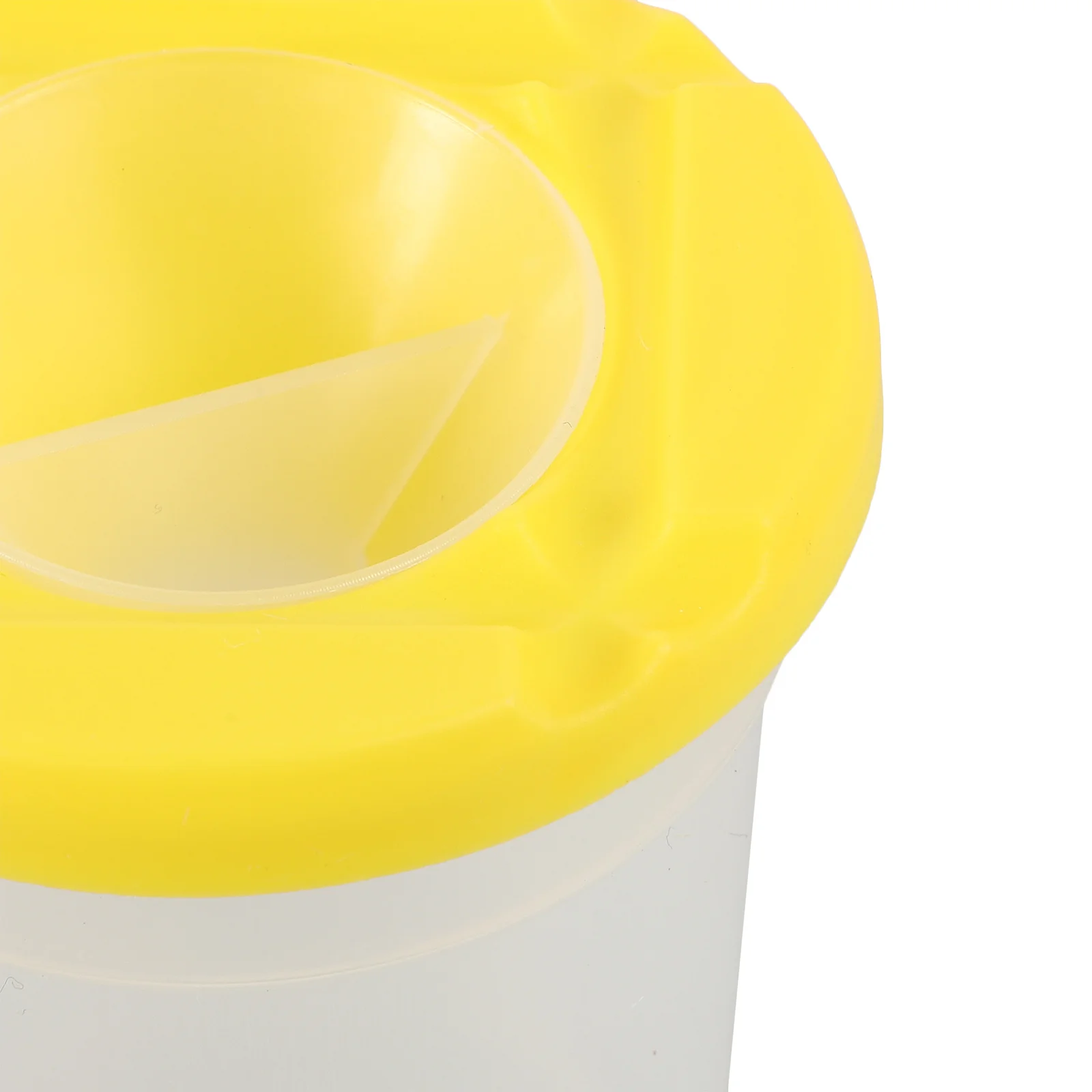 1 set per bambini pennello tazza di lavaggio a prova di fuoriuscite vernice plastica tazza di miscelazione penna secchio di lavaggio pittura multifunzionale per bambini