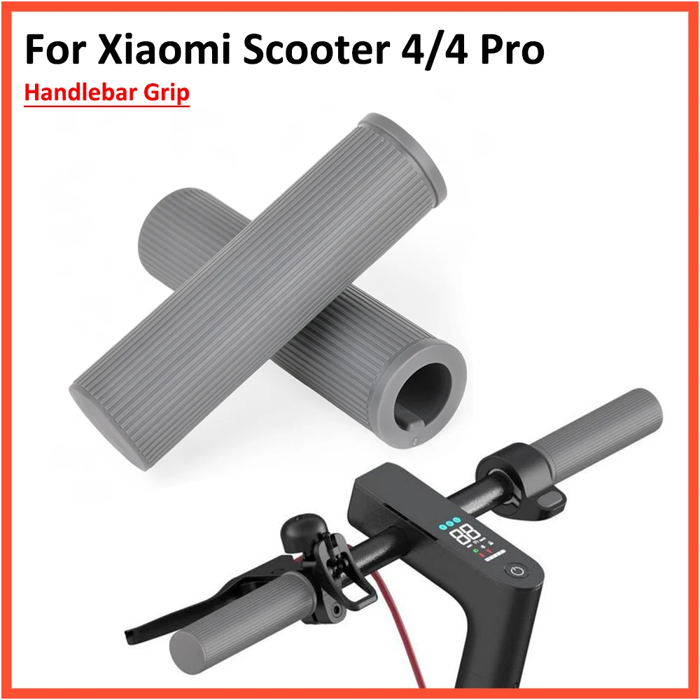 Handlebar Grip for Xiaomi Electric Scooter 4 Pro M365 1S Rubber Silicone Cover Non-slip Handle Sleeve Replacement Accessories